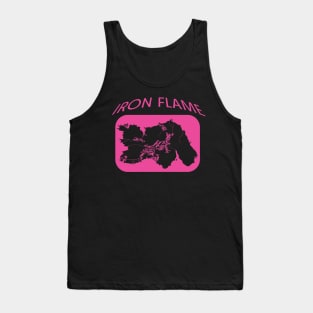 Iron Flame Map Pink Tank Top